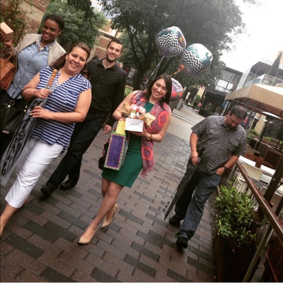 Calvin Klein Kelly Gold Chain Sides Sheath Dress - Picture 7 of 7